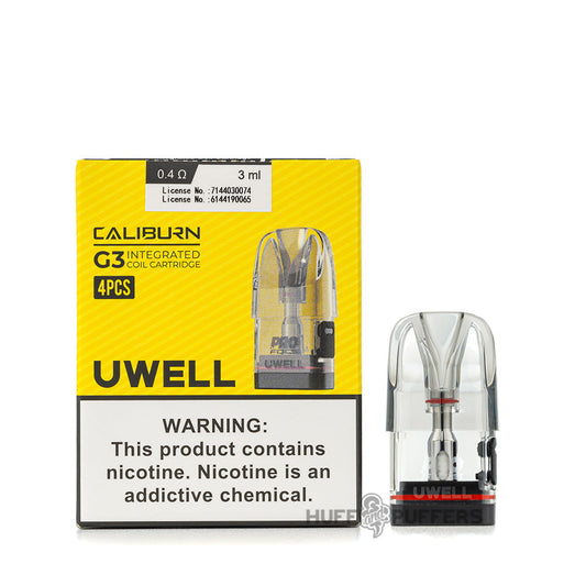 Uwell Caliburn G3 Side Refill Pod 3ml In Dubai Vape Hub Smoking Place