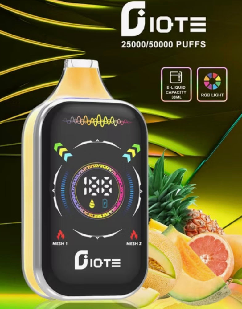 IQTE Vape DP50000 50KPuffs Disposable Vape 50MG Dubai