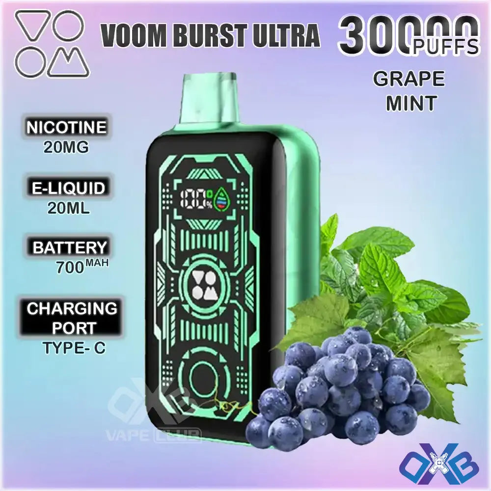 VOOM BURST ULTRA 30000 PUFFS Disposable Vape in Dubai Vape Hub Smoking Place