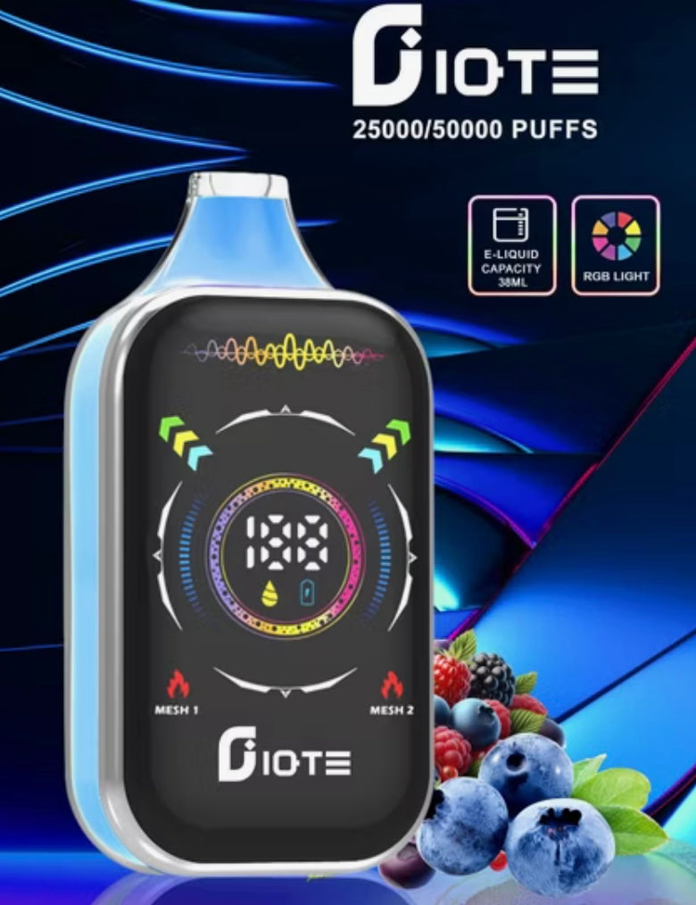 IQTE Vape DP50000 50KPuffs Disposable Vape 50MG Dubai