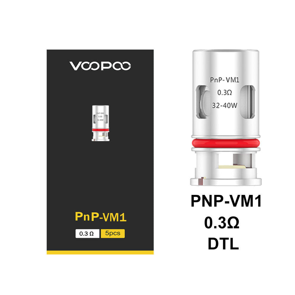 VOOPOO PnP Replacement Coils (5-Pack) Dubai UAE Vape Hub Smoking Place