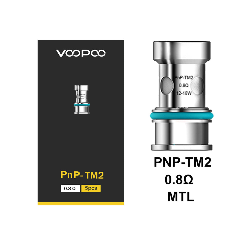 VOOPOO PnP Replacement Coils (5-Pack) Dubai UAE Vape Hub Smoking Place