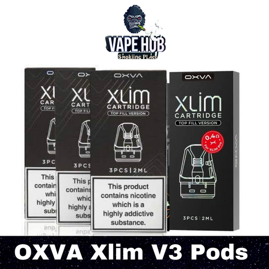 OXVA Xlim V3 Cartridges In Dubai 3PC/Pack Vape Hub Smoking Place