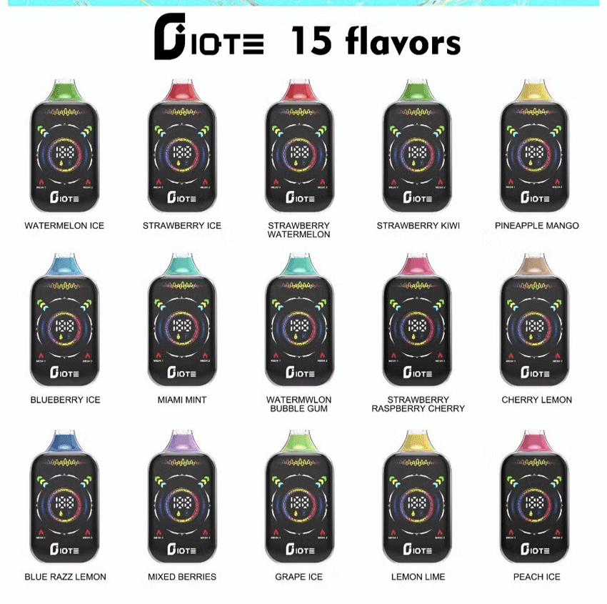 IQTE Vape DP50000 50KPuffs Disposable Vape 50MG Dubai
