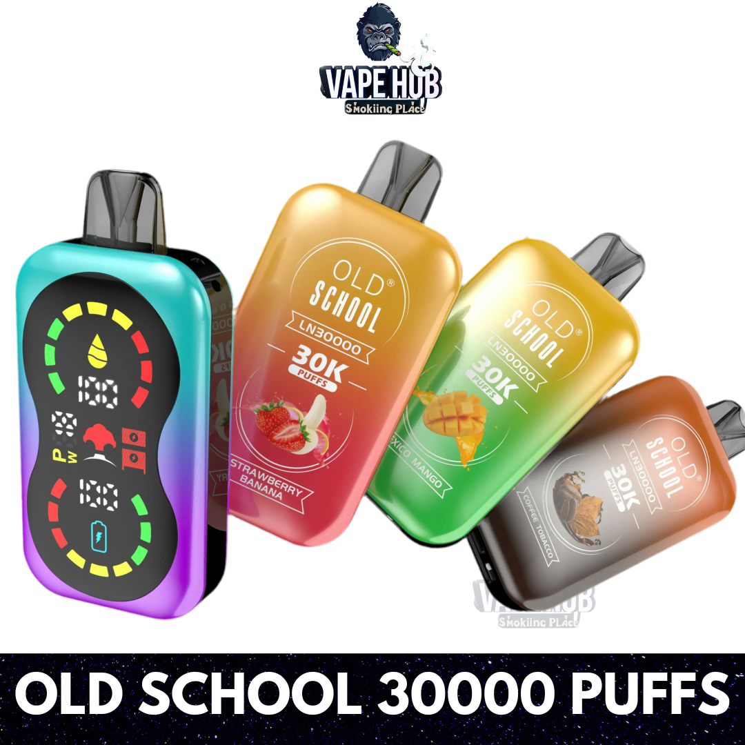 OLD School LN 30000 Puffs Disposable Vape Dubai UAE