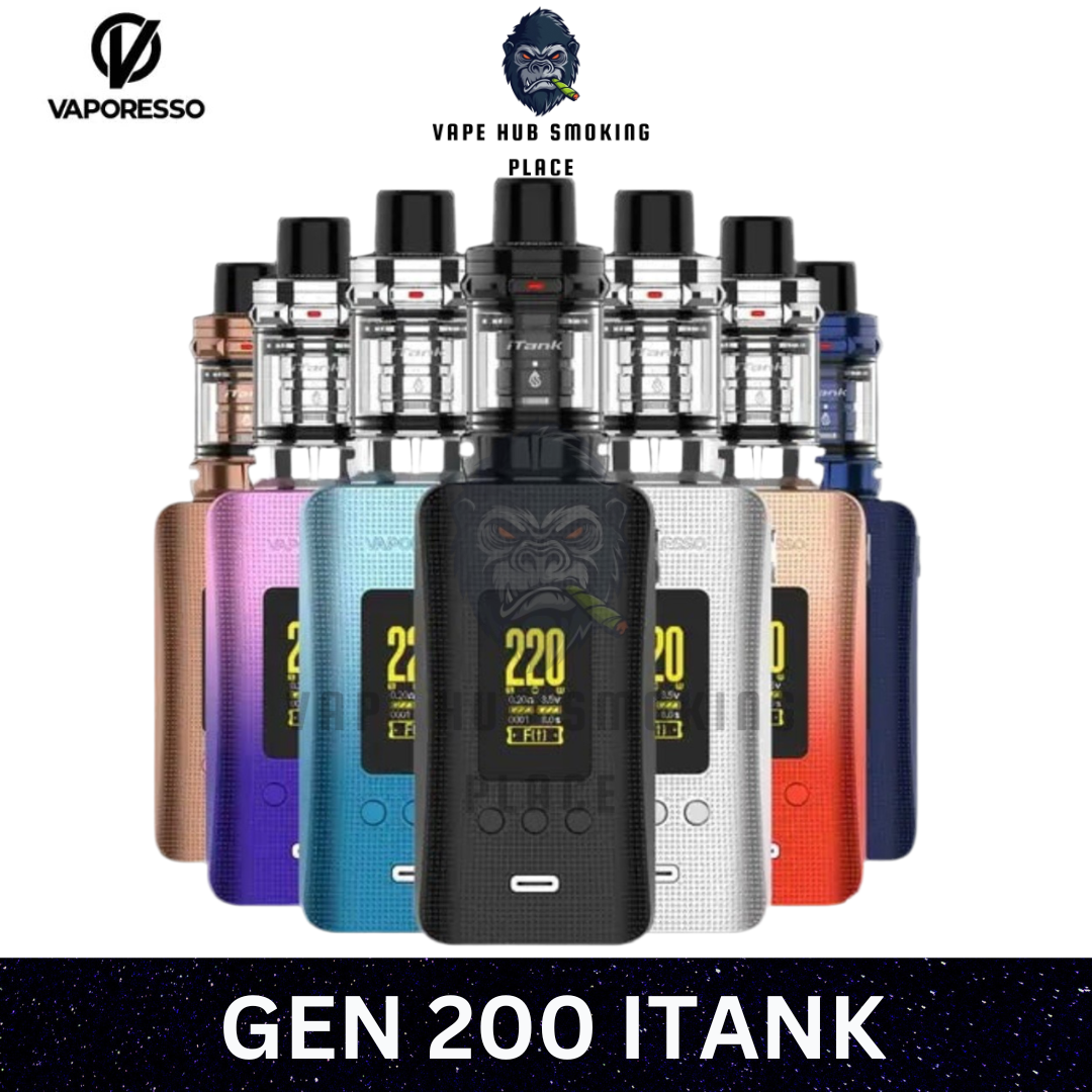 Vaporesso Gen 200 Vaporesso GEN 200: Powerful, Compact, and Reliable Performance Device Vape Hub Smoking Place Vaporesso Gen 200 Vaporesso GEN 200: Powerful, Compact, and Reliable Performance Device Vape Hub Smoking Place