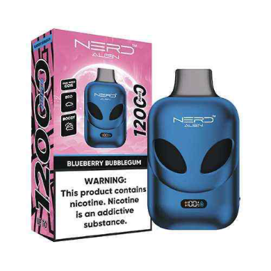 NERD Alien 12000 Puffs 20MG Disposable Vape in Dubai UAE Vape Hub Smoking Place
