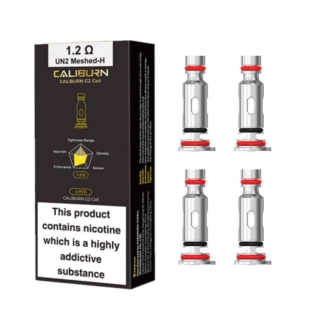 Uwell Caliburn G2 Replacement Coil (4pc-Pack)is available at Best Buy in Dubai, UAE. Vape Hub Smoking Place