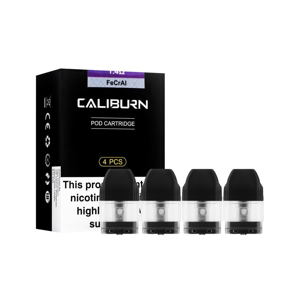 Uwell Caliburn Pod Cartridge– (4 Pcs Pack) Dubai UAE Vape Hub Smoking Place