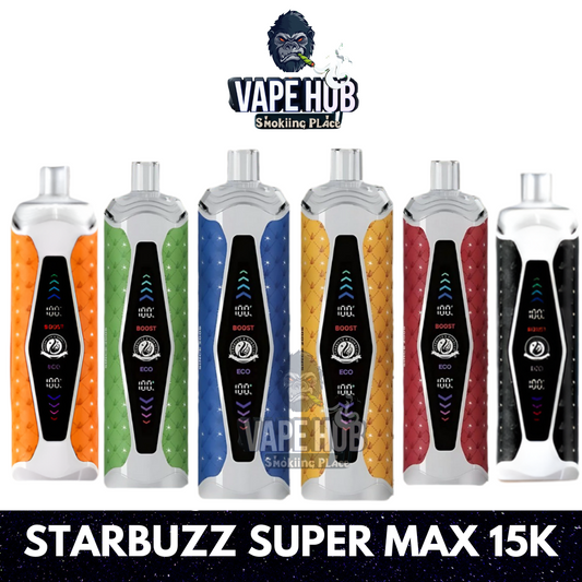 STARBUZZ SUPER MAX 15000 PUFF DISPOSABLE VAPE DUBAI