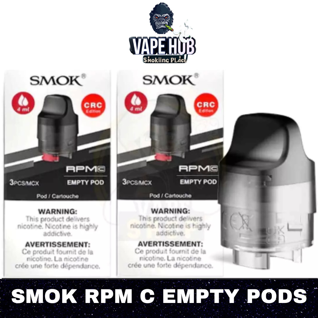 SMOK RPM C Empty Pods 4ml Replacement Pod Cartridge Vape Hub Smoking Place