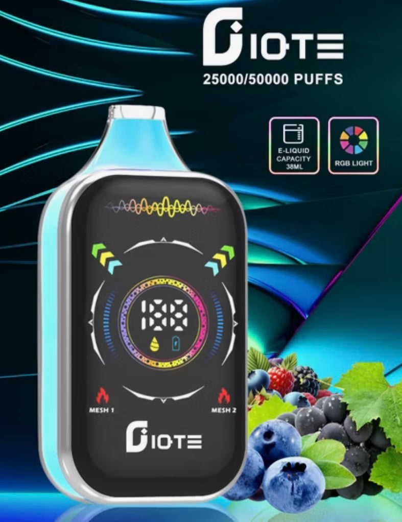 IQTE Vape DP50000 50KPuffs Disposable Vape 50MG Dubai