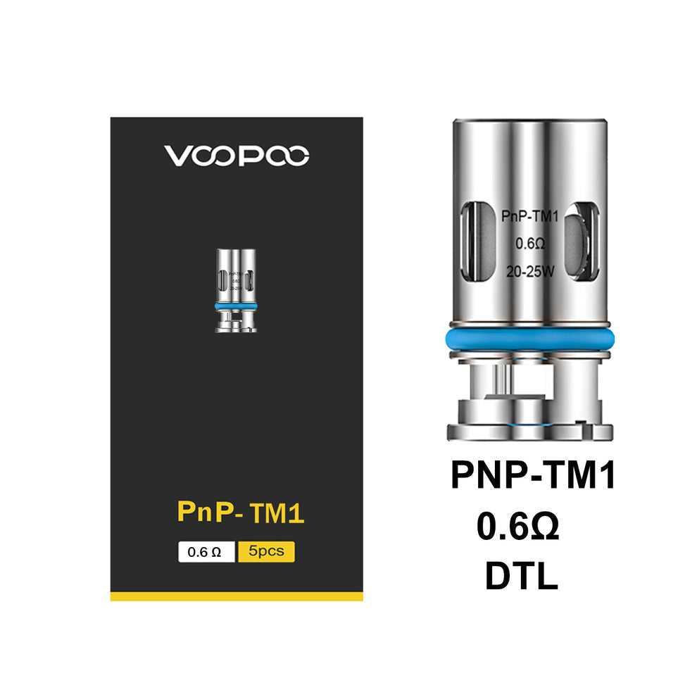 VOOPOO PnP Replacement Coils (5-Pack) Dubai UAE Vape Hub Smoking Place