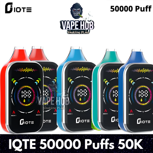 IQTE Vape DP50000 50KPuffs Disposable Vape 50MG Dubai