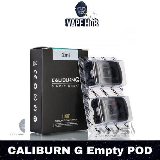 Uwell Caliburn G/ Koko Prime Empty Pod Cartridge. Each pack includes 2 pods, Vape Hub Smoking Place