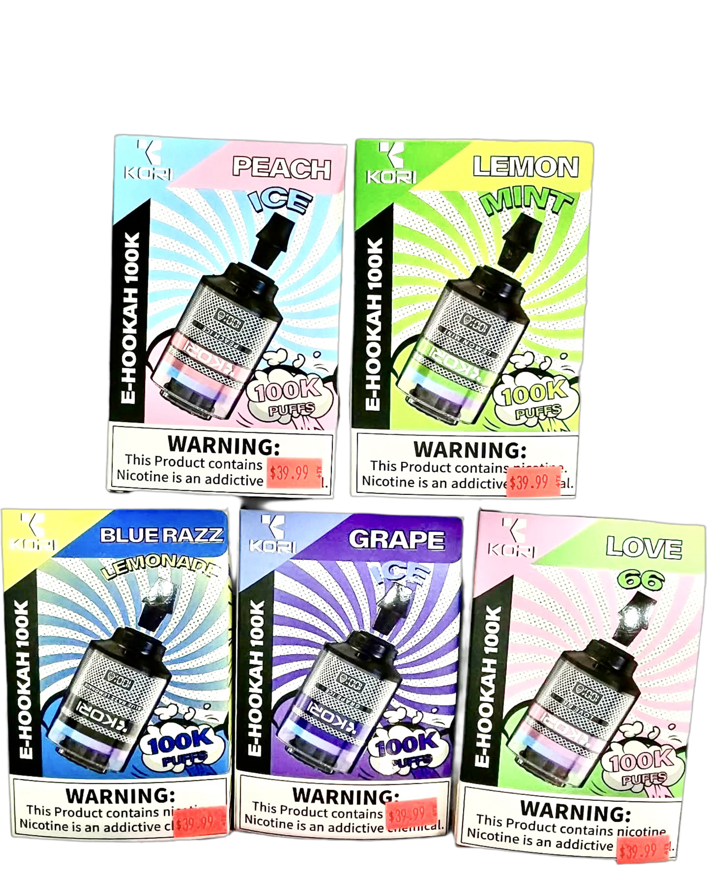 KORI E-HOOKAH 100K PUFFS VAPE IN DUBAI UAE