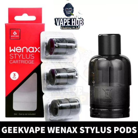 GEEKVAPE Wenax Stylus Cartridge Replacement Pods in Dubai (3 PCS Per Pack)