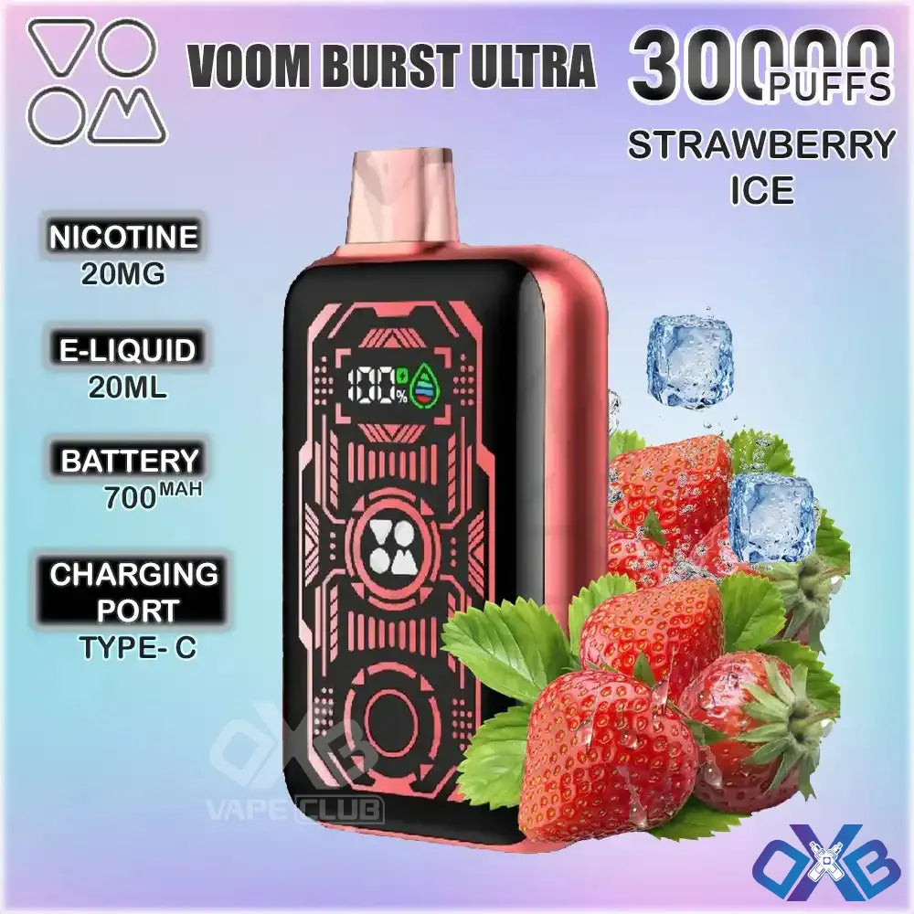 VOOM BURST ULTRA 30000 PUFFS Disposable Vape in Dubai Vape Hub Smoking Place