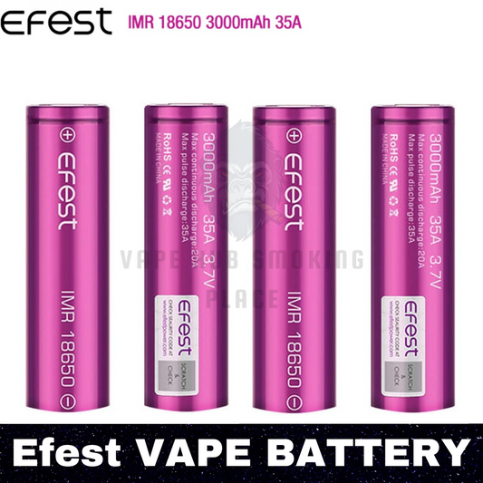 EFest 18650 3000mah 35a Battery-1pc- Dubai UAE