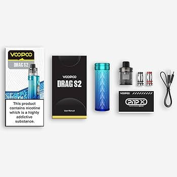 Get the Genuine VOOPOO Drag S2 Pod Kit 60W in UAE Vape Hub Smoking Place