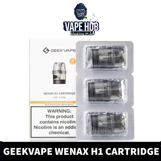 GEEKVAPE Wenax H1 Pod Cartridge – (3 Pieces pack ) in Dubai, UAE