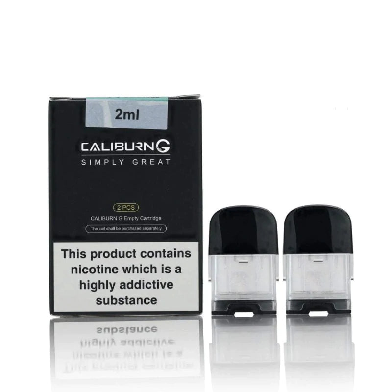 Uwell Caliburn G/ Koko Prime Empty Pod Cartridge. Each pack includes 2 pods, Vape Hub Smoking Place