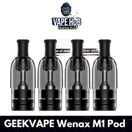 GEEKVAPE Wenax M1 Pod Cartridge 2ml Replacement Pod in UAE (4 PCS Per Pack)
