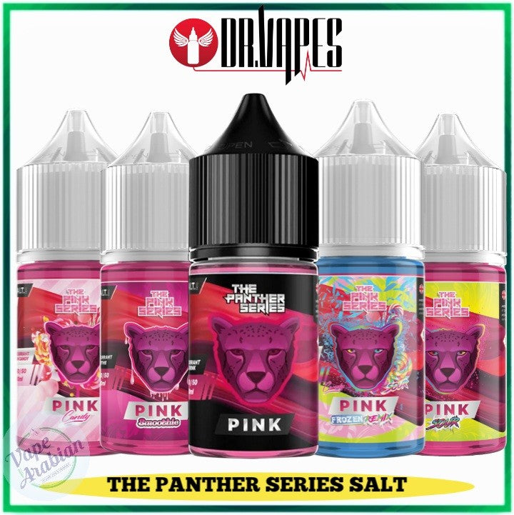 DR Vapes Panther Series Salt Nic 30ml E-Juice All Flavors 30mg & 50mg In Dubai UAE Vape Hub Smoking Place