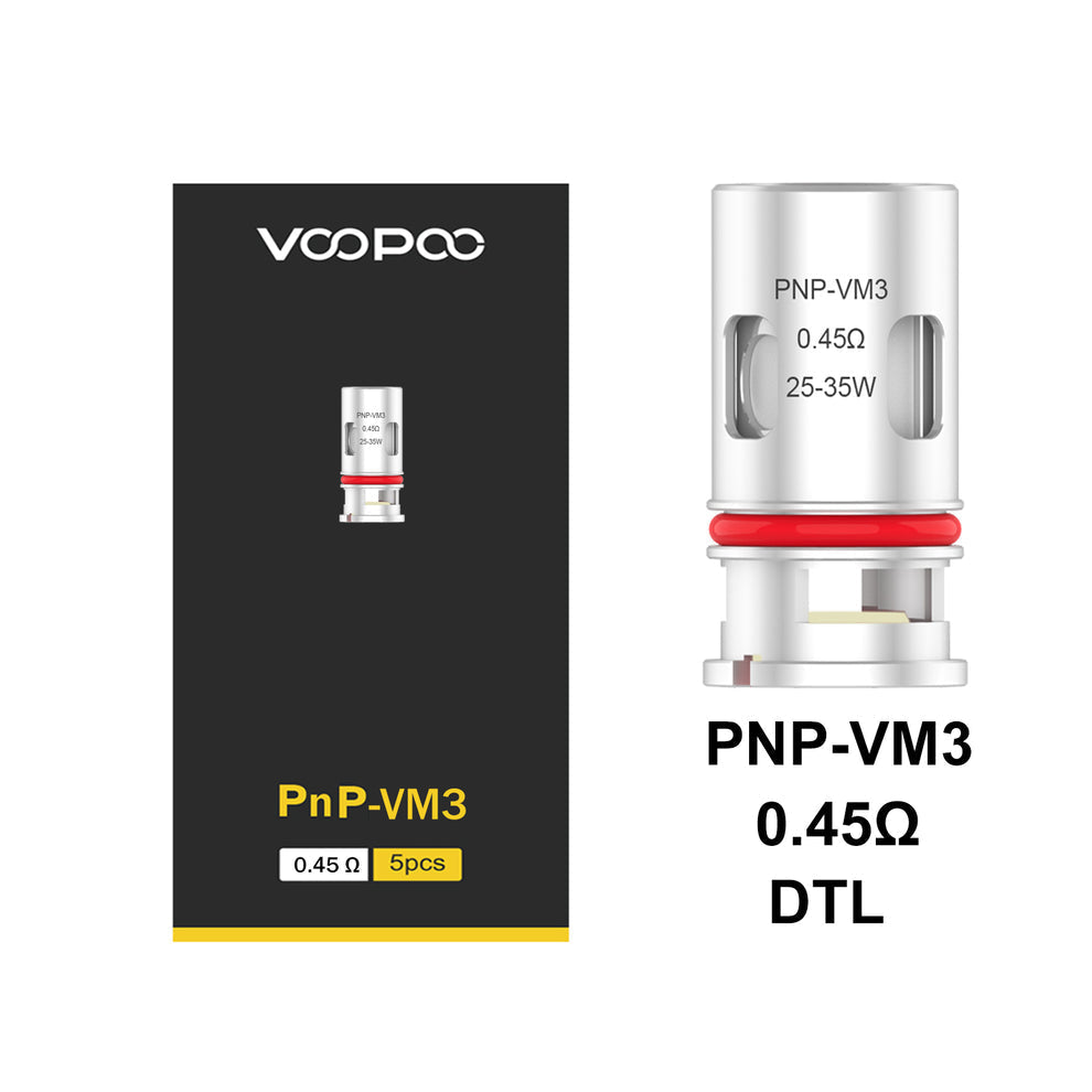 VOOPOO PnP Replacement Coils (5-Pack) Dubai UAE Vape Hub Smoking Place