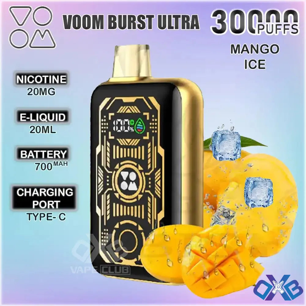 VOOM BURST ULTRA 30000 PUFFS Disposable Vape in Dubai Vape Hub Smoking Place