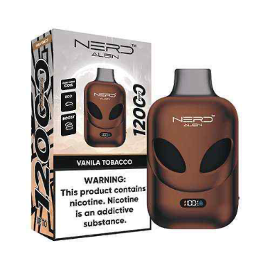 NERD Alien 12000 Puffs 20MG Disposable Vape in Dubai UAE Vape Hub Smoking Place