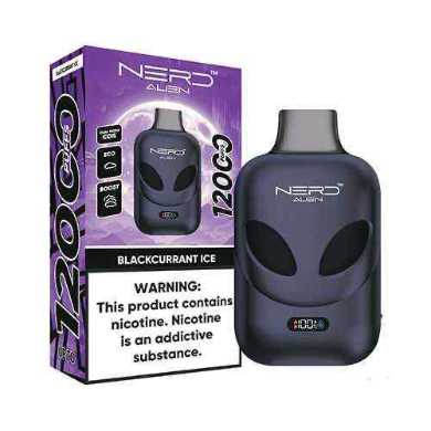 NERD Alien 12000 Puffs 20MG Disposable Vape in Dubai UAE Vape Hub Smoking Place