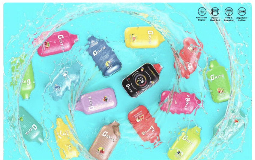 IQTE Vape DP50000 50KPuffs Disposable Vape 50MG Dubai