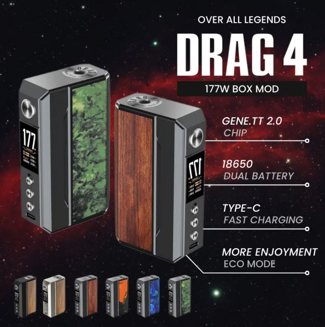 Voopoo Drag 4 Kit In Dubai UAE