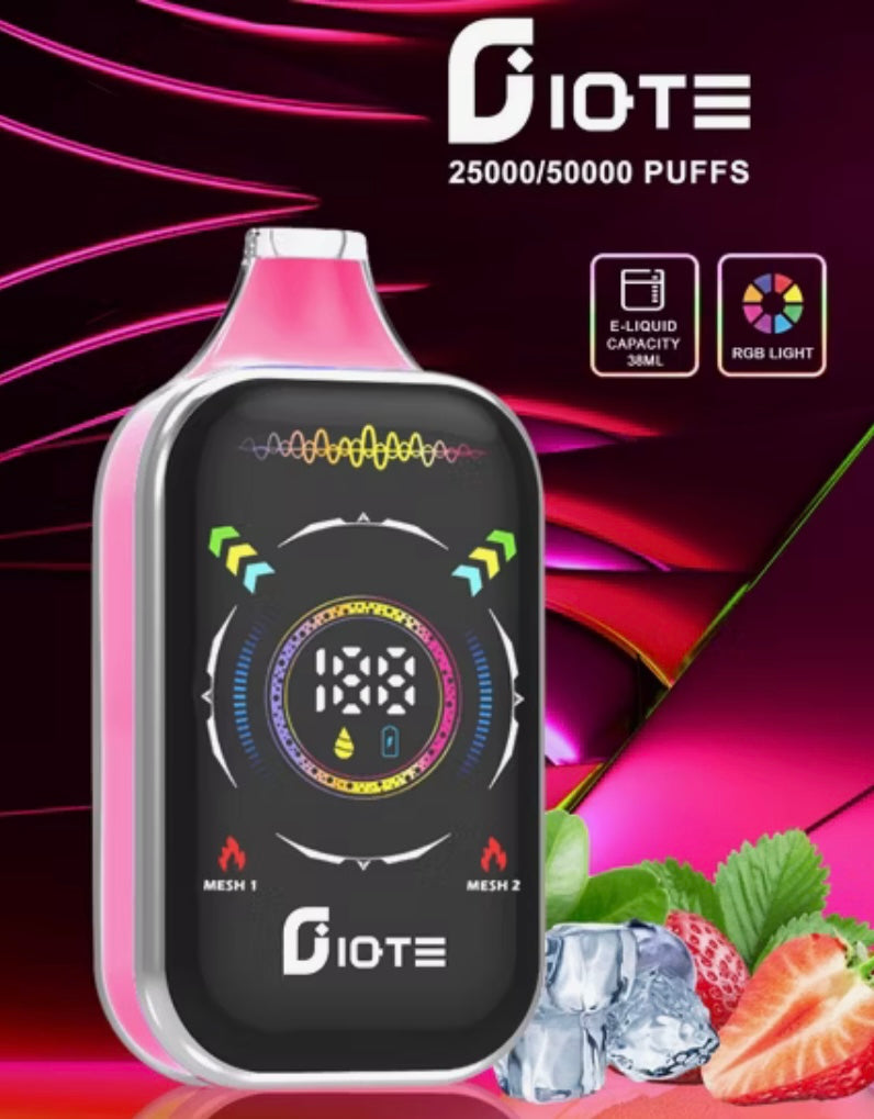 IQTE Vape DP50000 50KPuffs Disposable Vape 50MG Dubai