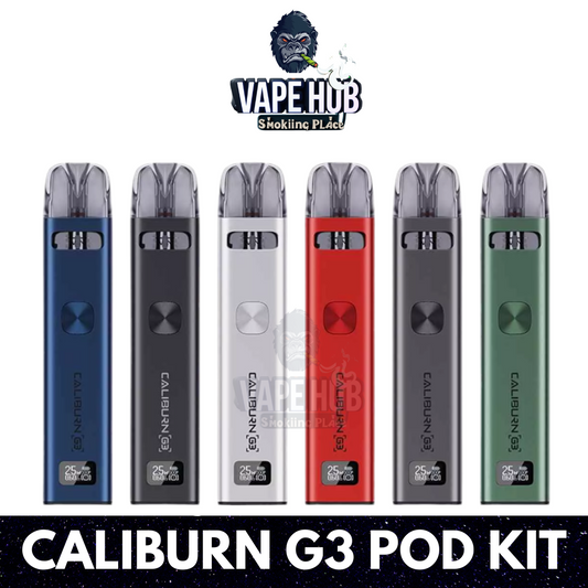 UWELL Caliburn G3 Kit 25W Pod System 9000mAh Vape Kit in Dubai