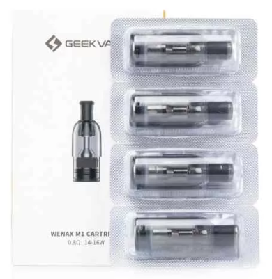 GEEKVAPE Wenax M1 Pod Cartridge 2ml Replacement Pod in UAE (4 PCS Per Pack)
