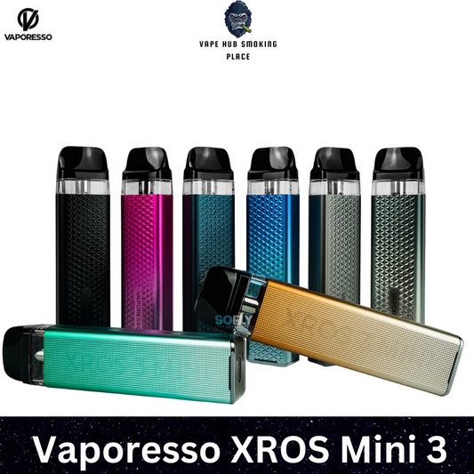 Vaporesso XROS Mini 3 Pod System: Compact Power with Stylish Design