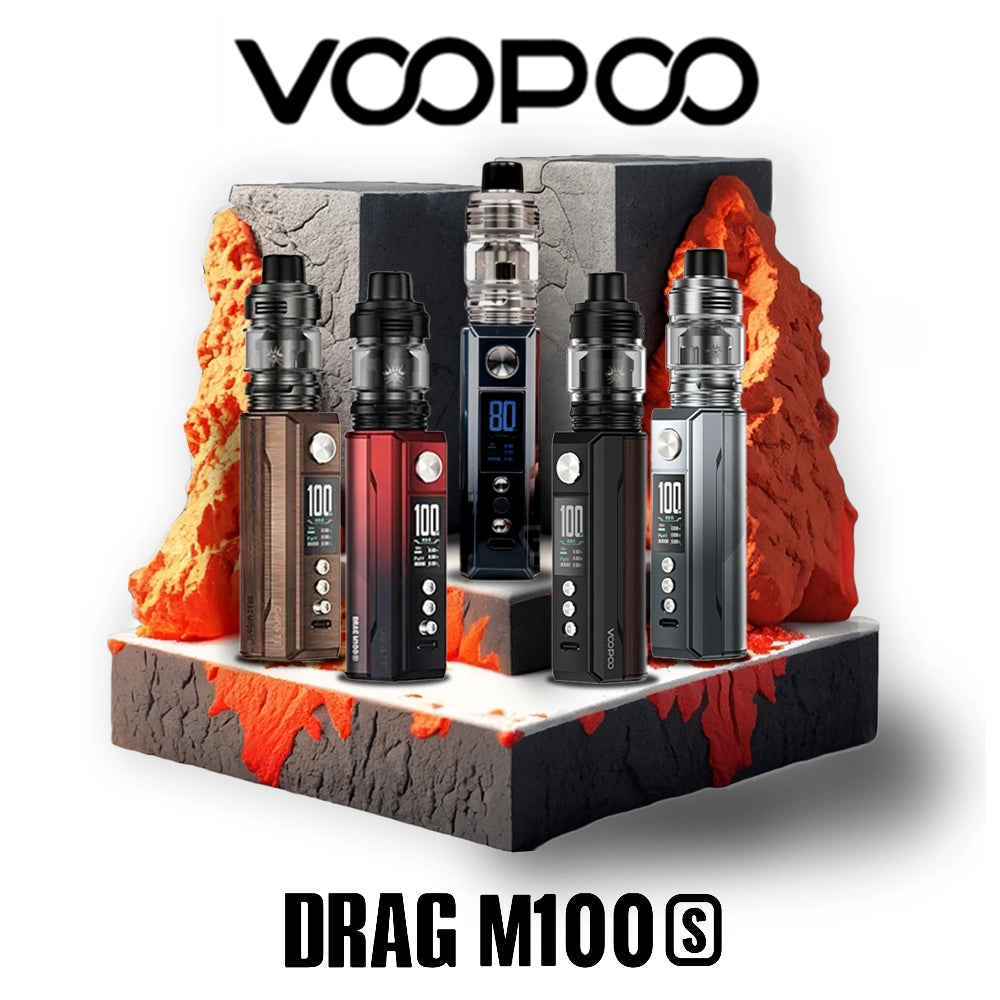 VOOPOO DRAG M100S Vape Kit with Uforce-L Tank Atomizer 5.5ml In Dubai UAE