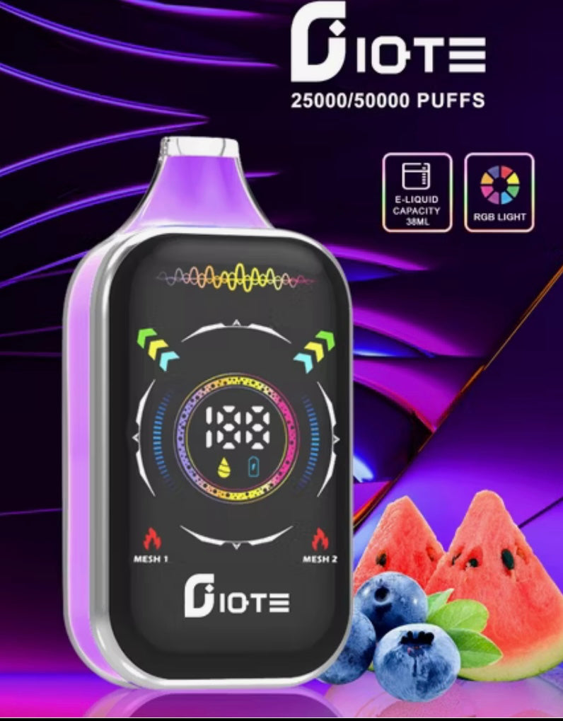 IQTE Vape DP50000 50KPuffs Disposable Vape 50MG Dubai