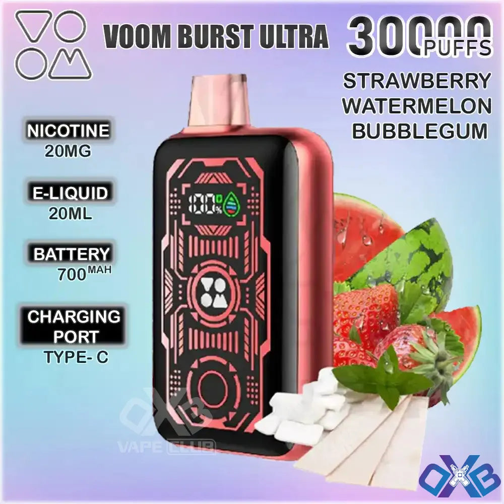 VOOM BURST ULTRA 30000 PUFFS Disposable Vape in Dubai Vape Hub Smoking Place