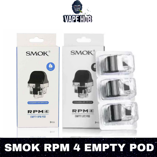 SMOK RPM 4 Empty Pod 
Cartridge in Dubai, UAE – (3Pc-Per Pack) Vape Hub Smoking Place