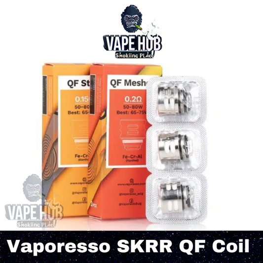 VAPORESSO SKRR QF REPLACEMENT COILS 3PC/Pack