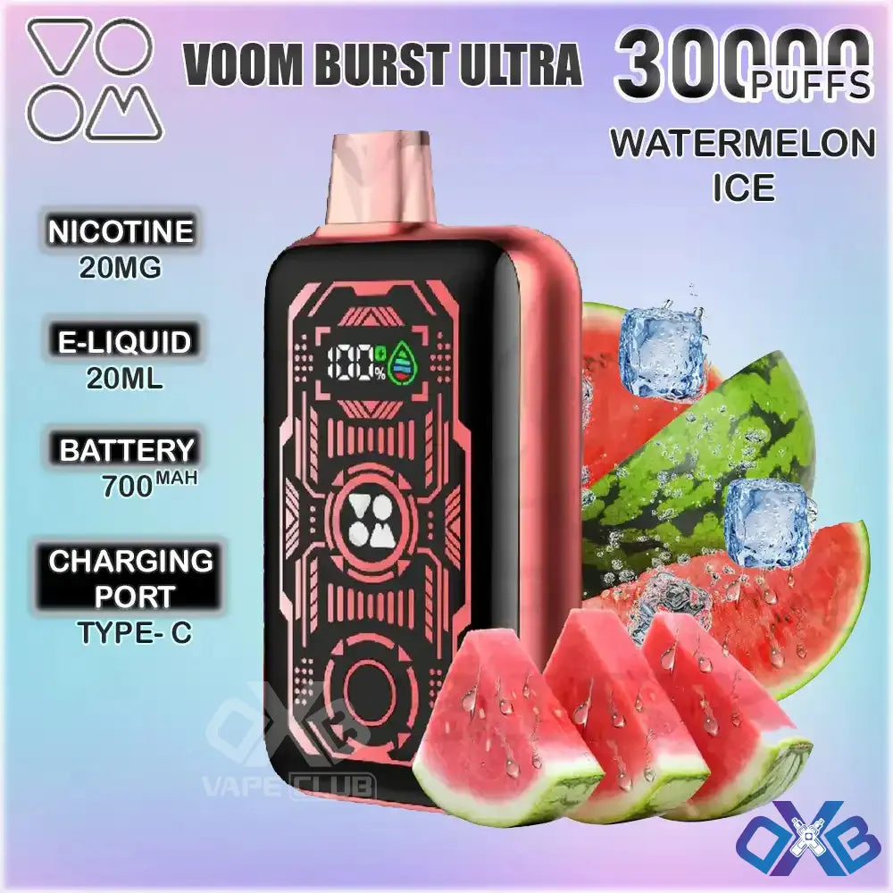 VOOM BURST ULTRA 30000 PUFFS Disposable Vape in Dubai Vape Hub Smoking Place