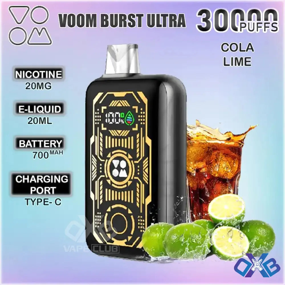 VOOM BURST ULTRA 30000 PUFFS Disposable Vape in Dubai Vape Hub Smoking Place