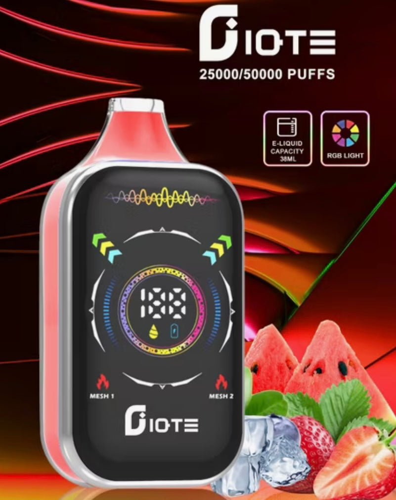 IQTE Vape DP50000 50KPuffs Disposable Vape 50MG Dubai