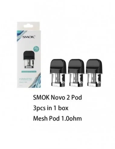 Smok Novo 2 Replacement Pods (3PC-Pack) Vape Hub Smoking Place