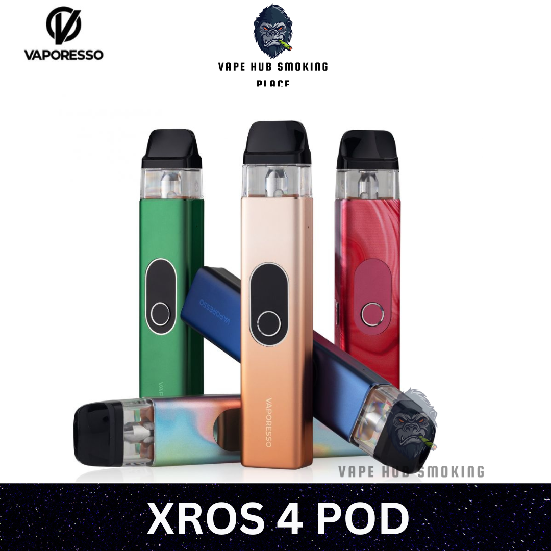 VAPORESSO XROS 4 POD SYSTEM Vape Hub Smoking Place VAPORESSO XROS 4 POD SYSTEM Vape Hub Smoking Place