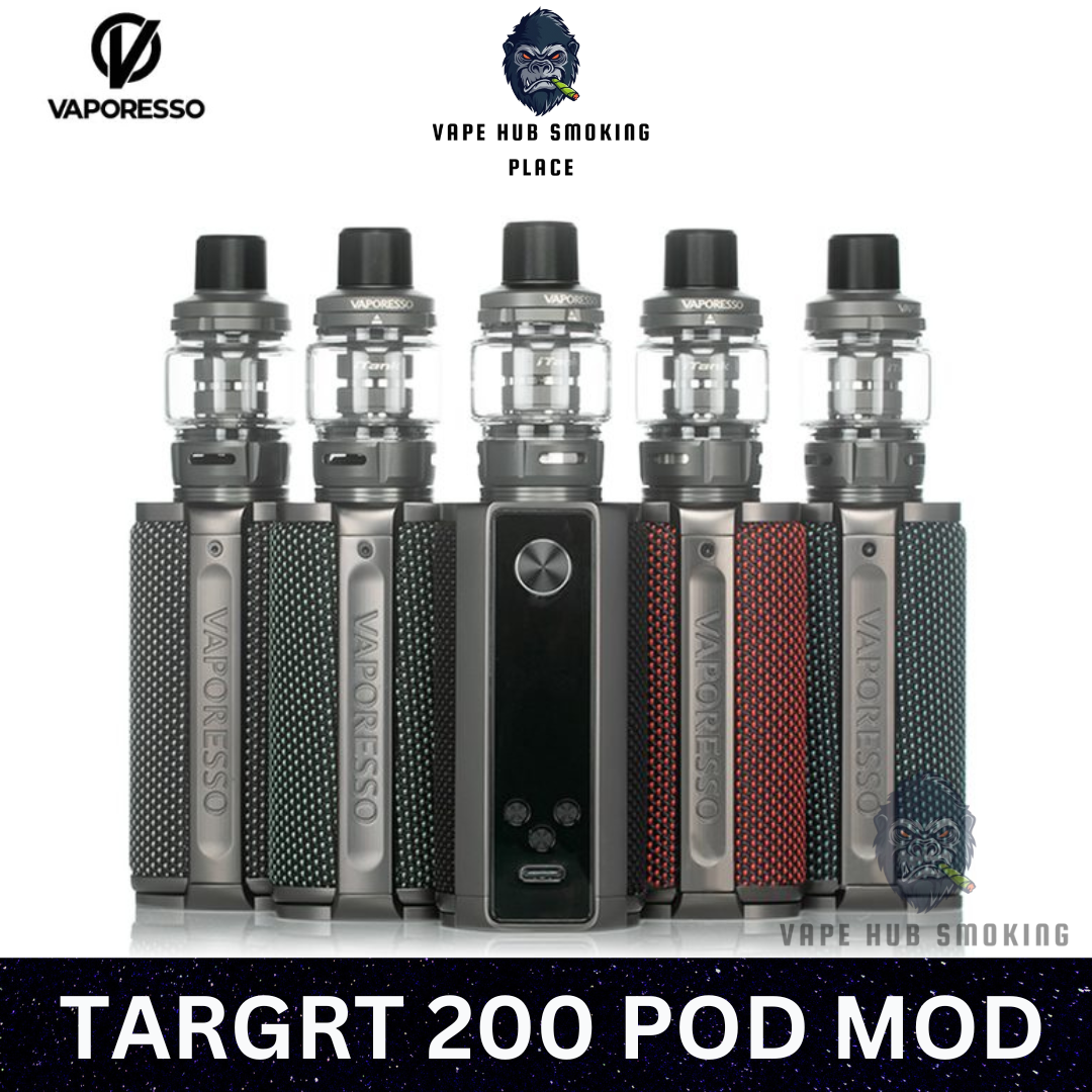 Vaporesso Target 200 Vape Kit - iTank 2 Edition: Power, Precision, And Vape Hub Smoking Place Vaporesso Target 200 Vape Kit - iTank 2 Edition: Power, Precision, And Vape Hub Smoking Place