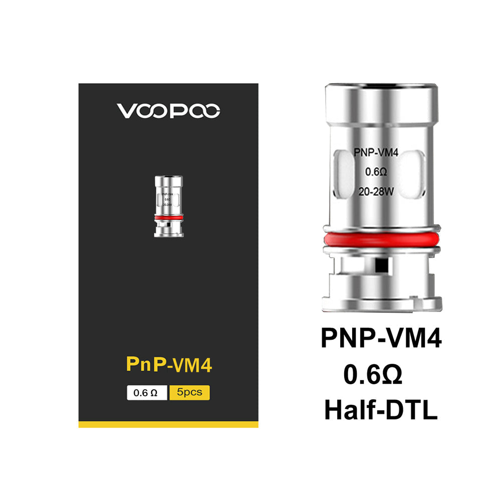 VOOPOO PnP Replacement Coils (5-Pack) Dubai UAE Vape Hub Smoking Place